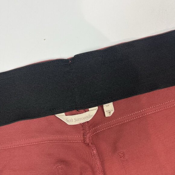 Soft Surroundings Perfect Ponte Bootcut Pants Plus Size 3X Pull On Knit 5EX30 - Picture 7 of 10